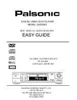 Palsonic DVD3000 Easy Manual preview