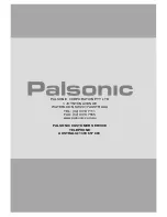 Preview for 20 page of Palsonic PMSL-329 Instruction Manual