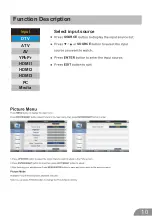 Preview for 11 page of Palsonic PT3250P Instruction Manual