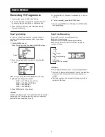 Preview for 8 page of Palsonic VCR-2110-CONNECTIONSETTING CHANNELSSETTING TIMERTROUBLE... Easy Manual