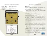 Preview for 2 page of Palstar PM2000AM Technical Manual