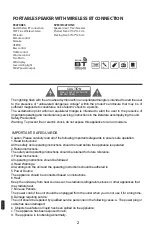 Preview for 2 page of Panacom SP-1812A+P LZR2 User Manual