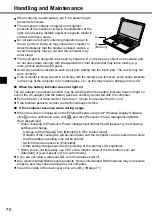 Preview for 70 page of Panaconic CF-NX4E/G Operating Instructions Manual