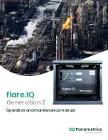 Preview for 1 page of Panametrics flare.IQ Generation 2 Operation And Maintenance Manual