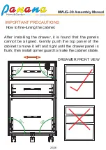 Preview for 25 page of panana MWJG-09 Assembly Manual