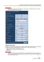 Preview for 107 page of Panaso WV-SW350 Series Operating Instructions Manual