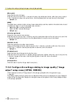 Preview for 110 page of Panaso WV-SW350 Series Operating Instructions Manual