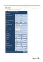 Preview for 111 page of Panaso WV-SW350 Series Operating Instructions Manual