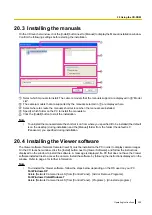 Preview for 209 page of Panaso WV-SW350 Series Operating Instructions Manual