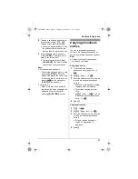 Preview for 47 page of Panasonic 2Line KX-TG8280FX Operating Instructions Manual