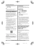 Preview for 58 page of Panasonic 2LINE KX-TG9581 Series Operating Instructions Manual