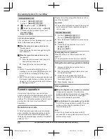 Preview for 66 page of Panasonic 2LINE KX-TG9581 Series Operating Instructions Manual