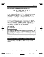 Preview for 95 page of Panasonic 2LINE KX-TG9581 Series Operating Instructions Manual