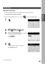 Preview for 47 page of Panasonic 3000 Operating Instructions Manual