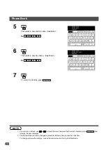 Preview for 48 page of Panasonic 3000 Operating Instructions Manual