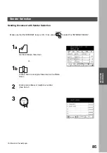 Preview for 85 page of Panasonic 3000 Operating Instructions Manual