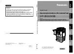 Preview for 138 page of Panasonic 3000 Operating Instructions Manual