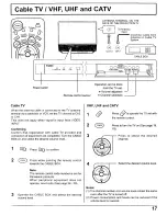 Preview for 17 page of Panasonic 52DL52 - PT - 52" CRT TV Operating Instructions Manual