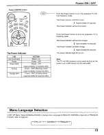 Preview for 19 page of Panasonic 52DL52 - PT - 52" CRT TV Operating Instructions Manual