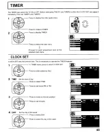 Preview for 45 page of Panasonic 52DL52 - PT - 52" CRT TV Operating Instructions Manual