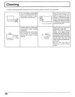 Preview for 66 page of Panasonic 52DL52 - PT - 52" CRT TV Operating Instructions Manual