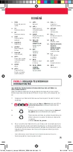 Preview for 75 page of Panasonic 781/7399 Manual