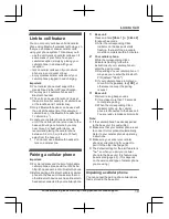 Preview for 19 page of Panasonic 96NKX-TGE660 Operating Instructions Manual