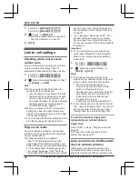 Preview for 20 page of Panasonic 96NKX-TGE660 Operating Instructions Manual