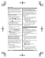 Preview for 22 page of Panasonic 96NKX-TGE660 Operating Instructions Manual