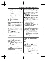 Preview for 25 page of Panasonic 96NKX-TGE660 Operating Instructions Manual