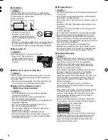 Preview for 4 page of Panasonic A TH-L55DT60Z Operating Instructions Manual