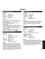 Preview for 63 page of Panasonic A883 Operating Manual