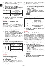 Preview for 54 page of Panasonic AccuPulse QP Low Noise Series Operating Instructions Manual