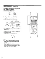 Preview for 20 page of Panasonic AG-1330 Operating Instructions Manual