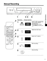 Preview for 21 page of Panasonic AG-1330 Operating Instructions Manual