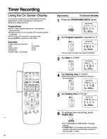 Preview for 24 page of Panasonic AG-1330 Operating Instructions Manual