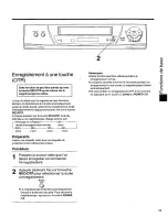 Preview for 57 page of Panasonic AG-1330 Operating Instructions Manual