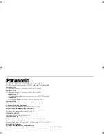 Preview for 16 page of Panasonic AG-2580 Operating Instructions Manual