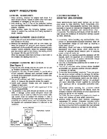 Preview for 4 page of Panasonic AG-7150 Service Manual