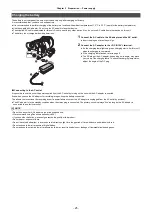 Preview for 25 page of Panasonic AG-CX7 Operating Instructions Manual