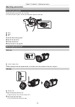 Preview for 27 page of Panasonic AG-CX7 Operating Instructions Manual