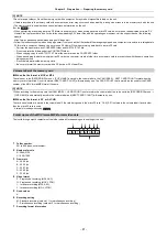 Preview for 41 page of Panasonic AG-CX7 Operating Instructions Manual