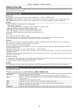 Preview for 43 page of Panasonic AG-CX7 Operating Instructions Manual