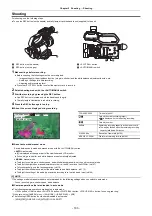 Preview for 103 page of Panasonic AG-CX7 Operating Instructions Manual