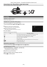 Preview for 180 page of Panasonic AG-CX7 Operating Instructions Manual