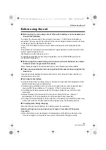 Preview for 13 page of Panasonic AG-CX8 Basic Operating Instructions Manual