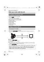 Preview for 22 page of Panasonic AG-CX8 Basic Operating Instructions Manual