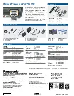 Preview for 4 page of Panasonic AG-DVC7 Brochure & Specs