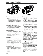 Preview for 14 page of Panasonic AG-DVX100A - Pro 3-CCD MiniDV Proline... Operating Manual