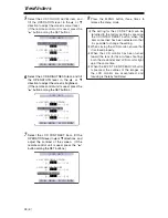 Preview for 26 page of Panasonic AG-DVX100A - Pro 3-CCD MiniDV Proline... Operating Manual